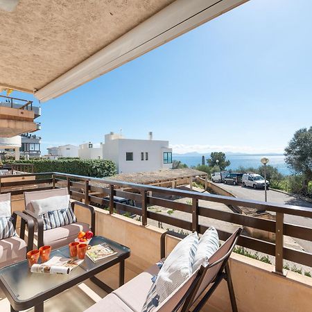 Alcanada Torre Mayor, Solo 50 Metros Del Mar Alcúdia Eksteriør bilde