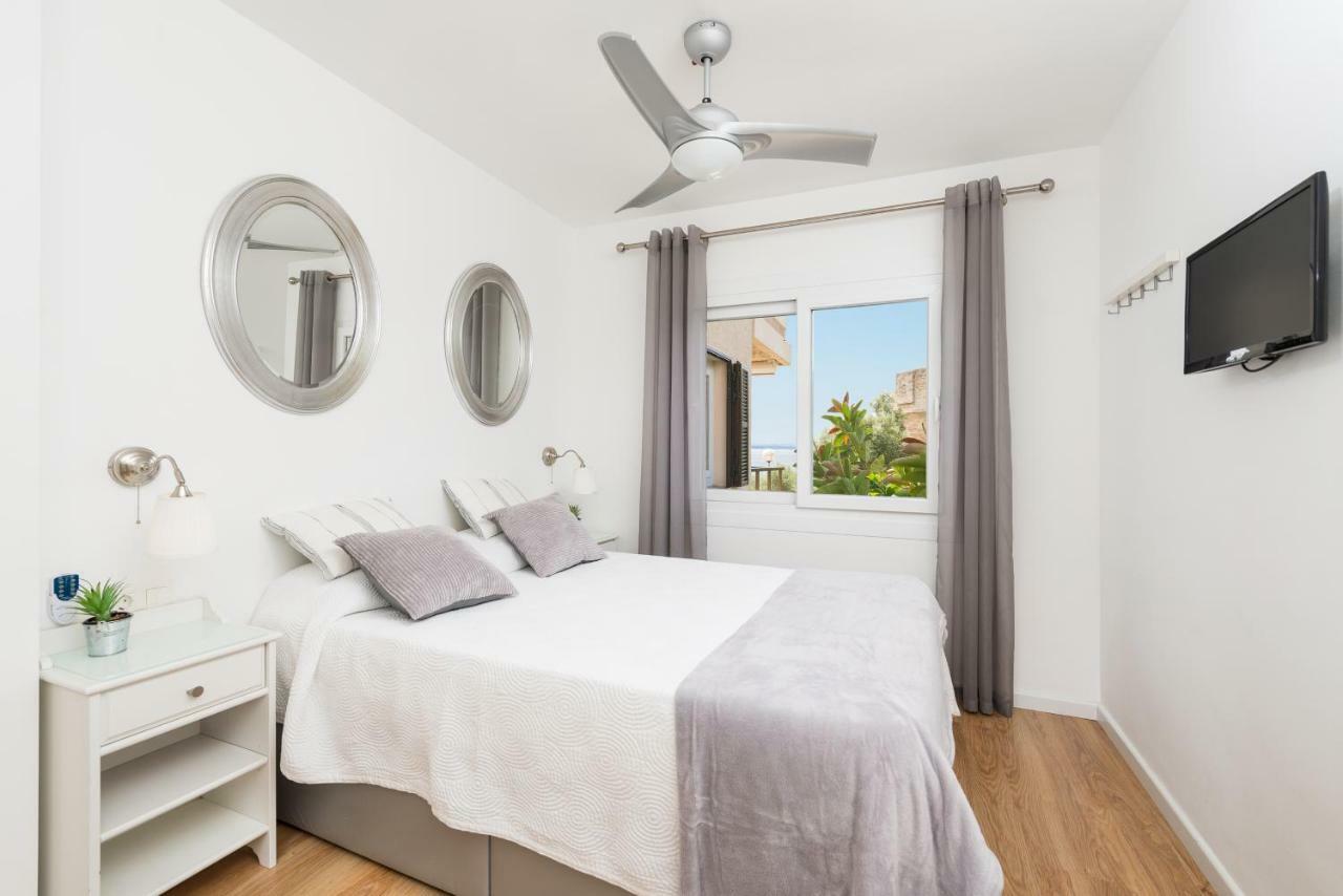 Alcanada Torre Mayor, Solo 50 Metros Del Mar Alcúdia Eksteriør bilde