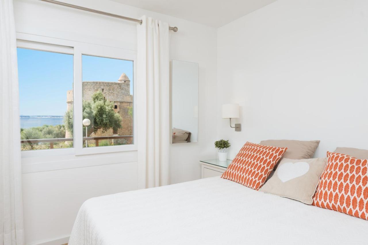 Alcanada Torre Mayor, Solo 50 Metros Del Mar Alcúdia Eksteriør bilde